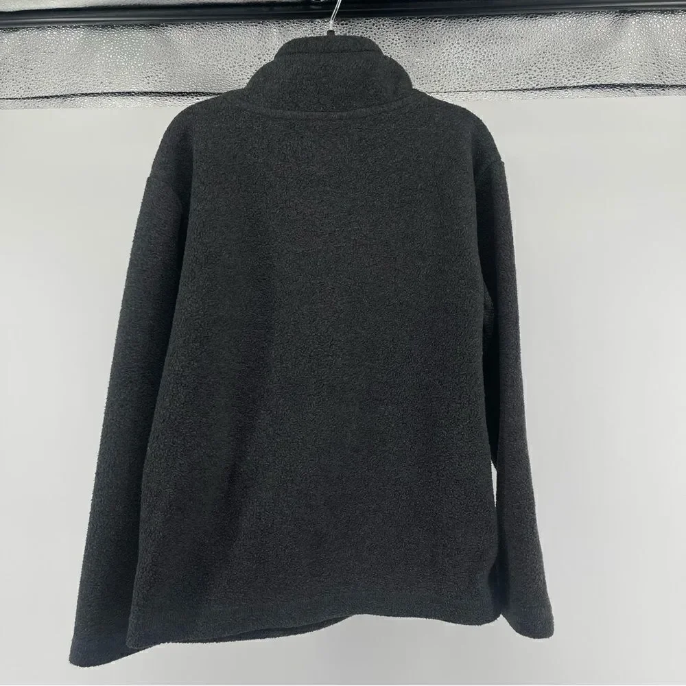 The Children’s Place Boy’s Gray Glacier Fleece Half Zip Pullover Sweater 5/6